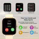 New Smart Watch with Wireless Calling/receiving, Multiple Sports Modes, Camera Control, Message Notification, Borderless Ultra-thin Design, Suitable for Android And iPhone, Unisex As A Gift