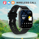 New Smart Watch with Wireless Calling/receiving, Multiple Sports Modes, Camera Control, Message Notification, Borderless Ultra-thin Design, Suitable for Android And iPhone, Unisex As A Gift