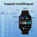 New Smart Watch with Wireless Calling/receiving, Multiple Sports Modes, Camera Control, Message Notification, Borderless Ultra-thin Design, Suitable for Android And iPhone, Unisex As A Gift