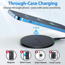 15W Wireless Charger for iPhone 14 13 12 11 Pro XS Max Mini X XR Induction Fast Wireless Charging Pad