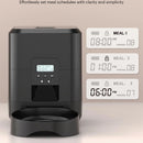 Alimentador automático inteligente para animais de estimação, comedouro lento para cães e gatos com dispensador automático de ração com temporizador e dosagem controlada.