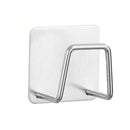 1PC Stainless Steel Sponge Holder Rack for Sink Wall Mount Storage Organizer Keeps Sponge Scrubber Dry with Suction Cup