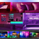 USB 5V Led Lights APP and 24Keys Remote Control RGB Flexible Tape Diode Lights for TV Background Luces Led