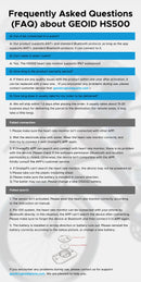 GEOID HS500 Heart Rate Monitor Fitness Equipment Ant Bluetooth Heart Rate Sensor with Chest Strap Tracking LED Light