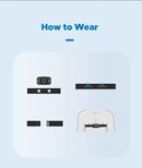 GEOID HS500 Heart Rate Monitor Fitness Equipment Ant Bluetooth Heart Rate Sensor with Chest Strap Tracking LED Light