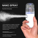 Portable Nano Mist Facial Steamer, USB Rechargeable Moisturizing Sprayer & Humidifier for Deep Hydration, Home Travel Skin Care