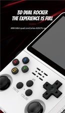 Consola de videojogos portátil retro R36S R36 Ultra com ecrã IPS, 128 GB de jogos, sistema Linux, R36 Ultra e R36 PRO.