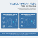 Bluetooth 5.3 Transmitter Receiver Adapter Wireless Audio For Car Music Headphone Speaker 3.5mm Jack AUX Wireless Audio Adapter