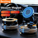 Vacuum Strong Magnetic Phone Holder Foldable Design 360° Adjustable Vacuum Car Mount For Cell Phone For phone Live Stream New