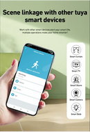 Tuya WiFI PIR Motion Sensor Smart Human Body Smart Home Sensor APP Remote Control Smart Life For Smart Home Work With Alexa