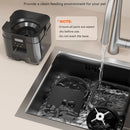 Alimentador automático inteligente para animais de estimação, comedouro lento para cães e gatos com dispensador automático de ração com temporizador e dosagem controlada.