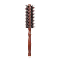 12 Style Wood Handle Round Rolling Brush Straight Twill Hair Comb Boar Bristle Round Barrel Hair Curling Brush Hairdressing Tool