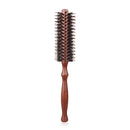 12 Style Wood Handle Round Rolling Brush Straight Twill Hair Comb Boar Bristle Round Barrel Hair Curling Brush Hairdressing Tool