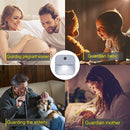 Luz noturna LED sem fio com sensor de controle de luz e plugue europeu, ideal para bebês e crianças, perfeita para cabeceira, quarto e corredor.