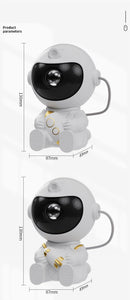 LED Astronaut Projector Night Light Nebula Sky Ceiling Galaxy Star Lights Bedroom Home Party Decorative Children Kids Gift