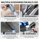 Handheld Portable Small Vacuum Cleaner Multi-Purpose Use for Cars And Household Compact Pump for Easy Cleaning