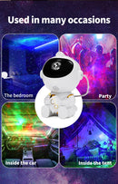 LED Astronaut Projector Night Light Nebula Sky Ceiling Galaxy Star Lights Bedroom Home Party Decorative Children Kids Gift