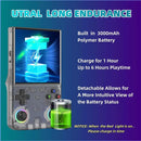 Consola de videojogos portátil retro R36S R36 Ultra com ecrã IPS, 128 GB de jogos, sistema Linux, R36 Ultra e R36 PRO.