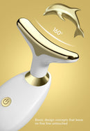 Massajador Elétrico Facial e para o Pescoço – Ferramenta de Beleza para Lifting e Firmeza