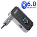 Bluetooth 5.3 Transmitter Receiver Adapter Wireless Audio For Car Music Headphone Speaker 3.5mm Jack AUX Wireless Audio Adapter