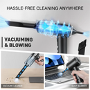 Handheld Portable Small Vacuum Cleaner Multi-Purpose Use for Cars And Household Compact Pump for Easy Cleaning