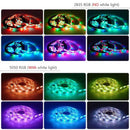 USB 5V Led Lights APP and 24Keys Remote Control RGB Flexible Tape Diode Lights for TV Background Luces Led