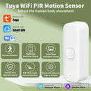 Tuya WiFI PIR Motion Sensor Smart Human Body Smart Home Sensor APP Remote Control Smart Life For Smart Home Work With Alexa