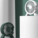 Ultra-quiet battery life of the small fan on the desk of the office desk; large-volume plug-in fan on the bed of the small stude