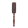 12 Style Wood Handle Round Rolling Brush Straight Twill Hair Comb Boar Bristle Round Barrel Hair Curling Brush Hairdressing Tool