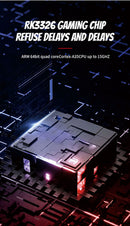 Consola de videojogos portátil retro R36S R36 Ultra com ecrã IPS, 128 GB de jogos, sistema Linux, R36 Ultra e R36 PRO.