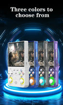 Console de jogos portátil R36 ULTRA com sistema Linux de código aberto, tela IPS de alta definição de 4 polegadas e reprodutor de videogame retrô.