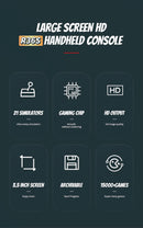 Consola de videojogos portátil retro R36S R36 Ultra com ecrã IPS, 128 GB de jogos, sistema Linux, R36 Ultra e R36 PRO.