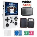 Consola de videojogos portátil retro R36S R36 Ultra com ecrã IPS, 128 GB de jogos, sistema Linux, R36 Ultra e R36 PRO.