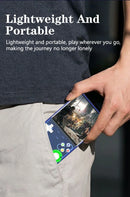 Console de jogos portátil R36 ULTRA com sistema Linux de código aberto, tela IPS de alta definição de 4 polegadas e reprodutor de videogame retrô.