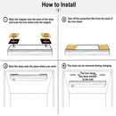 Luminária noturna LED sem fio com sensor de movimento e recarregável via USB, ideal para armários de cozinha, guarda-roupas, cabeceiras e escadas.