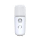 Portable Nano Mist Facial Steamer, USB Rechargeable Moisturizing Sprayer & Humidifier for Deep Hydration, Home Travel Skin Care